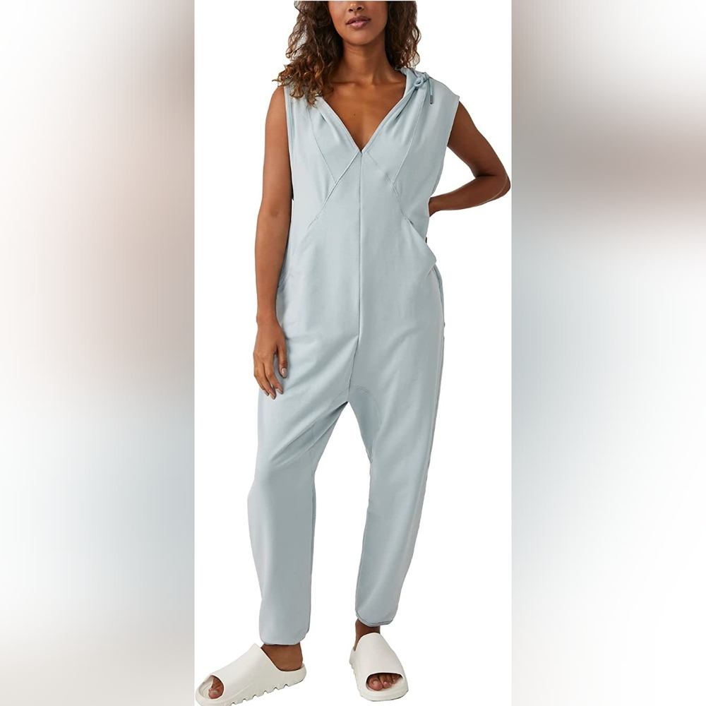 FREE PEOPLE NOTHING BUT SWEATS JUMPSUIT